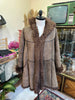 Stunning genuine leather Afghan coat