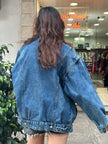 Vintage heavy oversized denim jacket (Men’s)