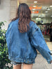 Vintage heavy oversized denim jacket (Men’s)