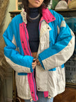 Vintage funky oversized ski jacket