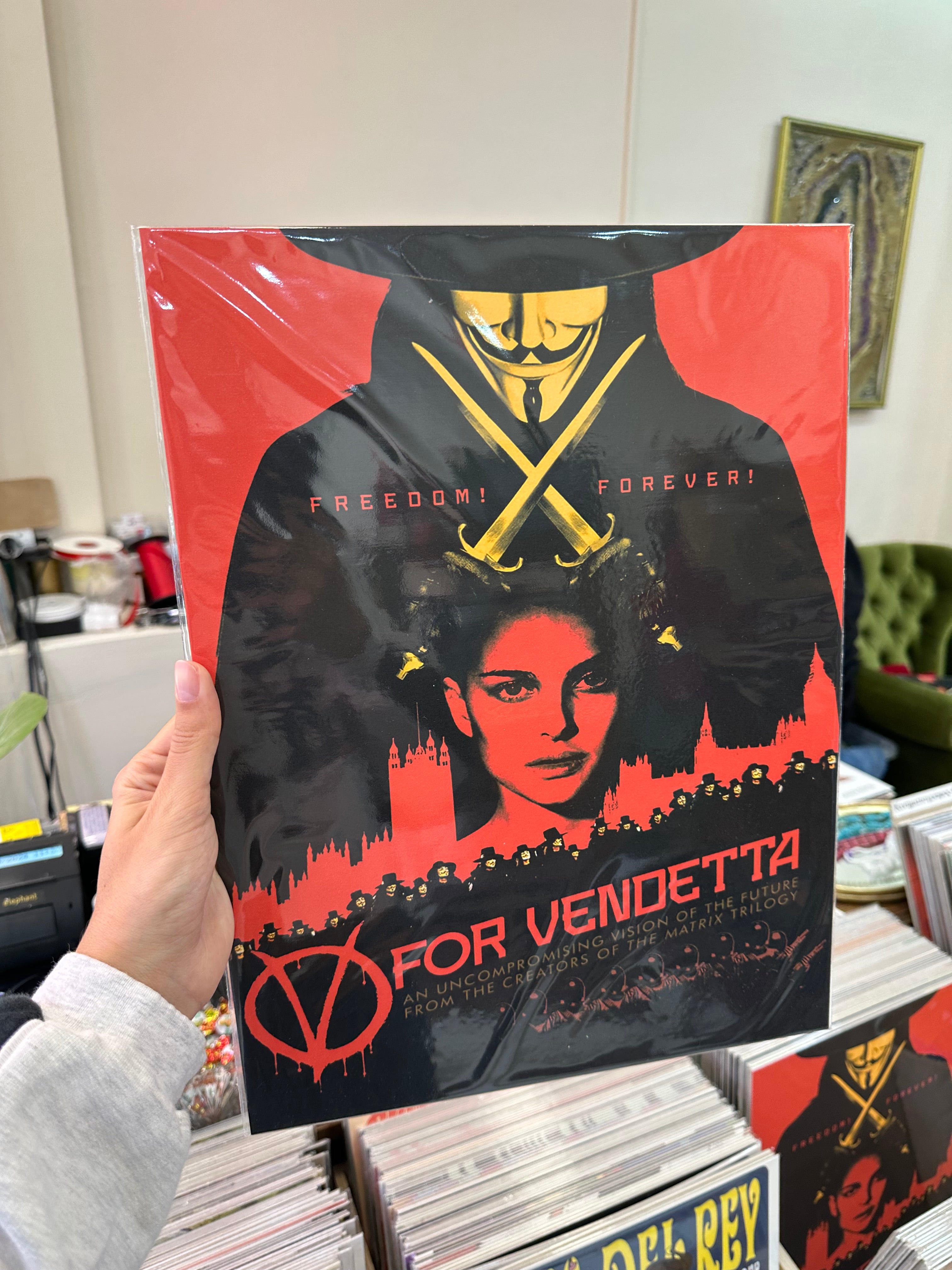 V for Vendetta poster