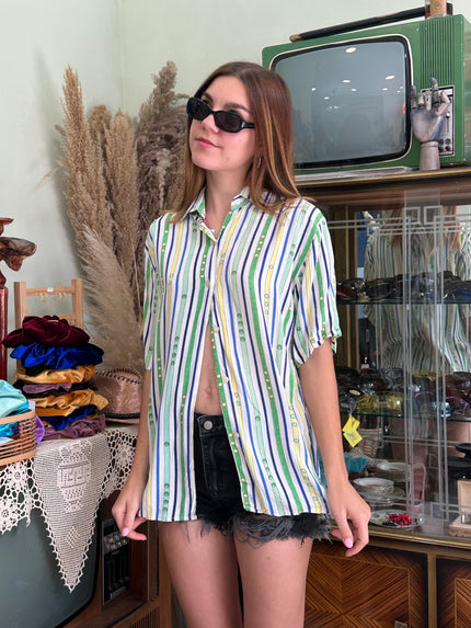 Vintage funky patterned shirt