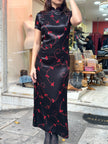 Stunning maxi qipao style dress