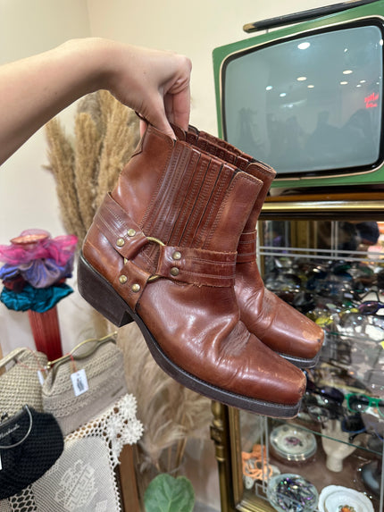 Genuine leather Ringer boots