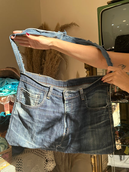 Levi’s up-cycled denim bag