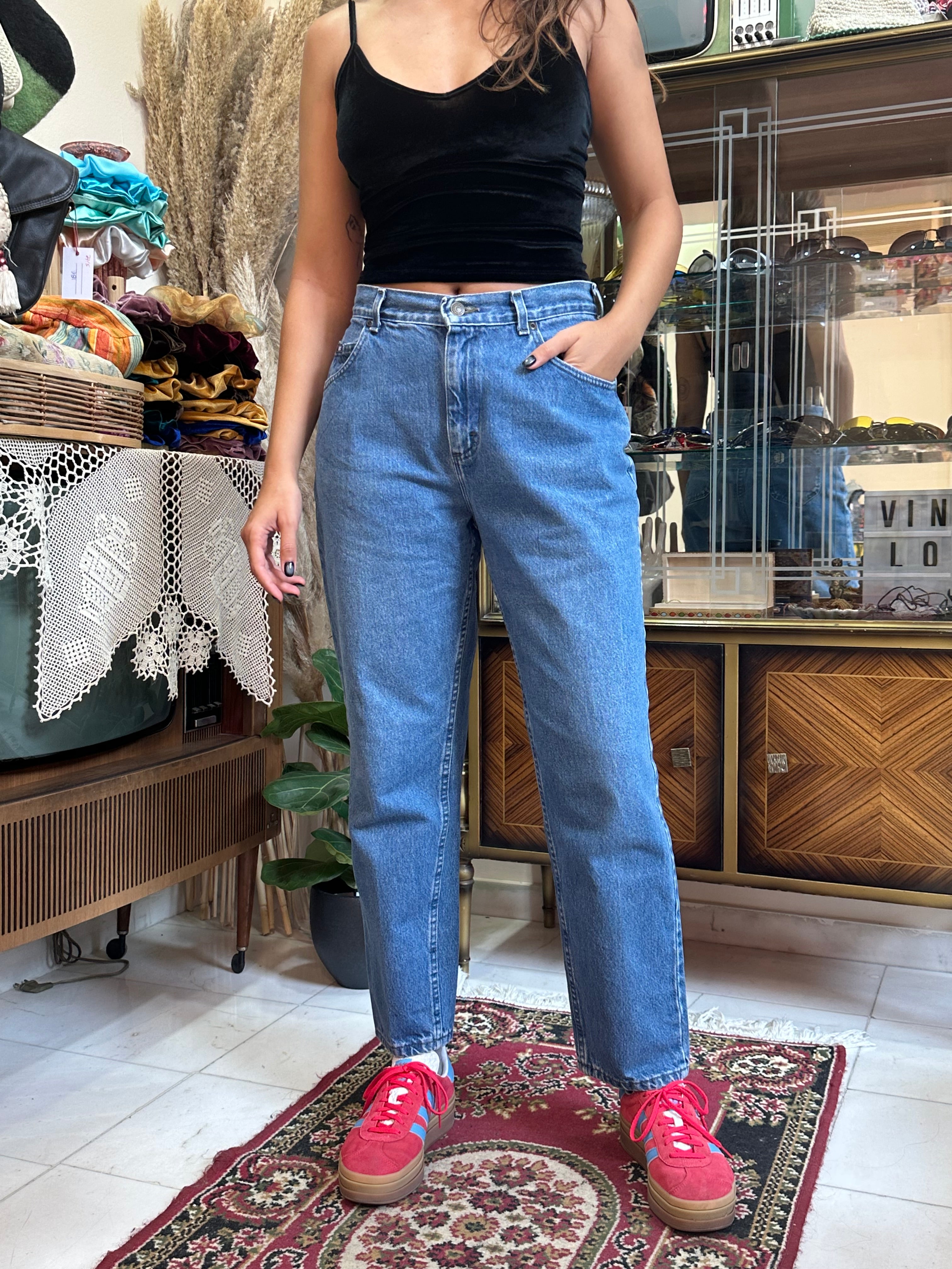 Lee high waisted baggy jeans (EU40)