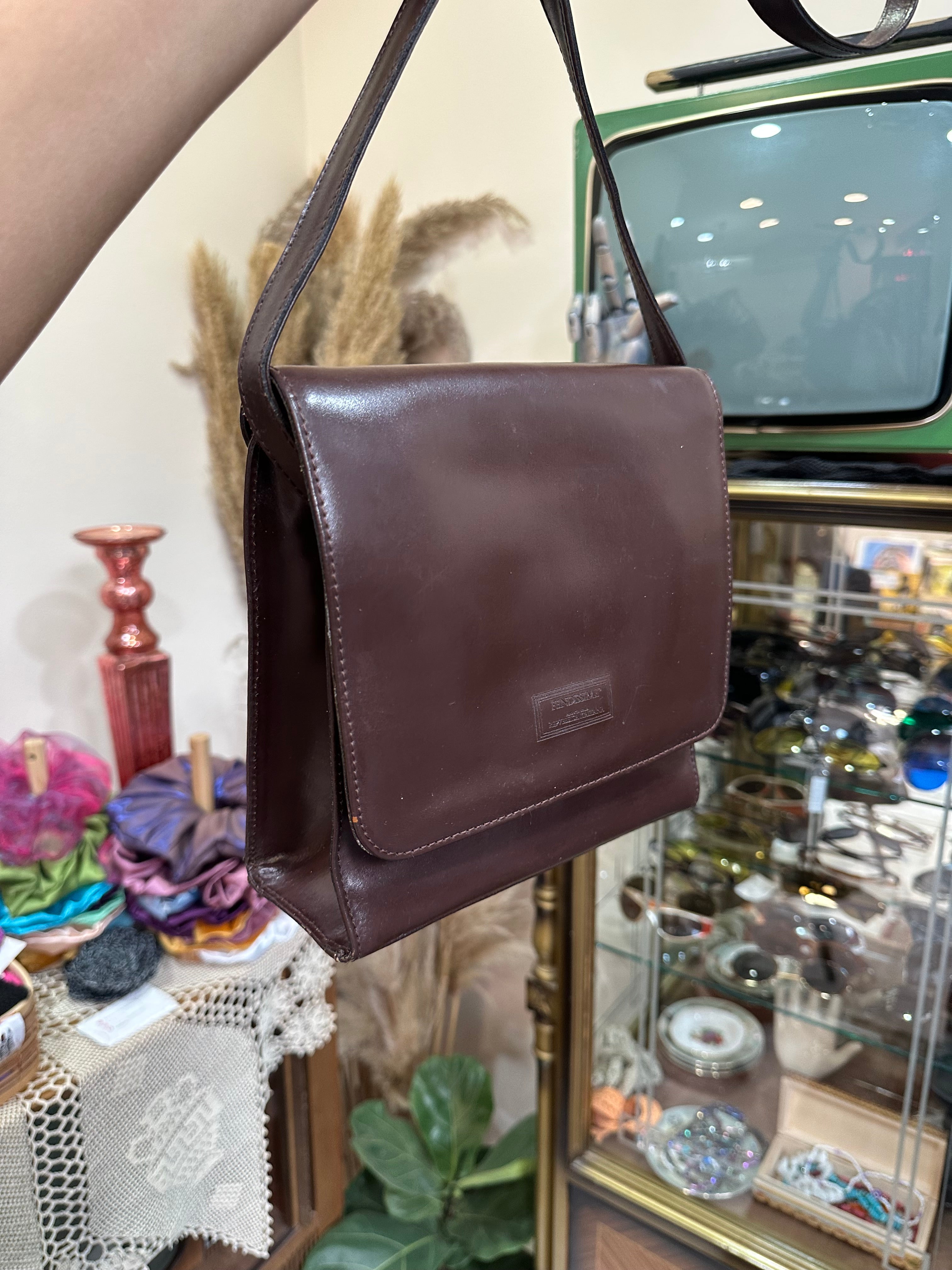 Fendissime brown leather bag