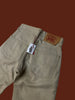 Levi’s 501 jeans in beige colour