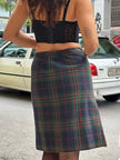 Super hot vintage plaid skirt