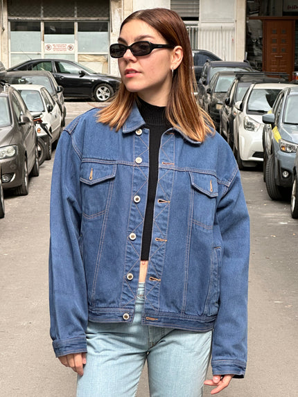 Vintage oversized denim jacket