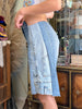 Stunning up-cycled patchwork jorts