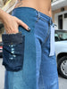 Stunning denim reworked cargo pants