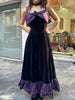 Vintage velvet dress