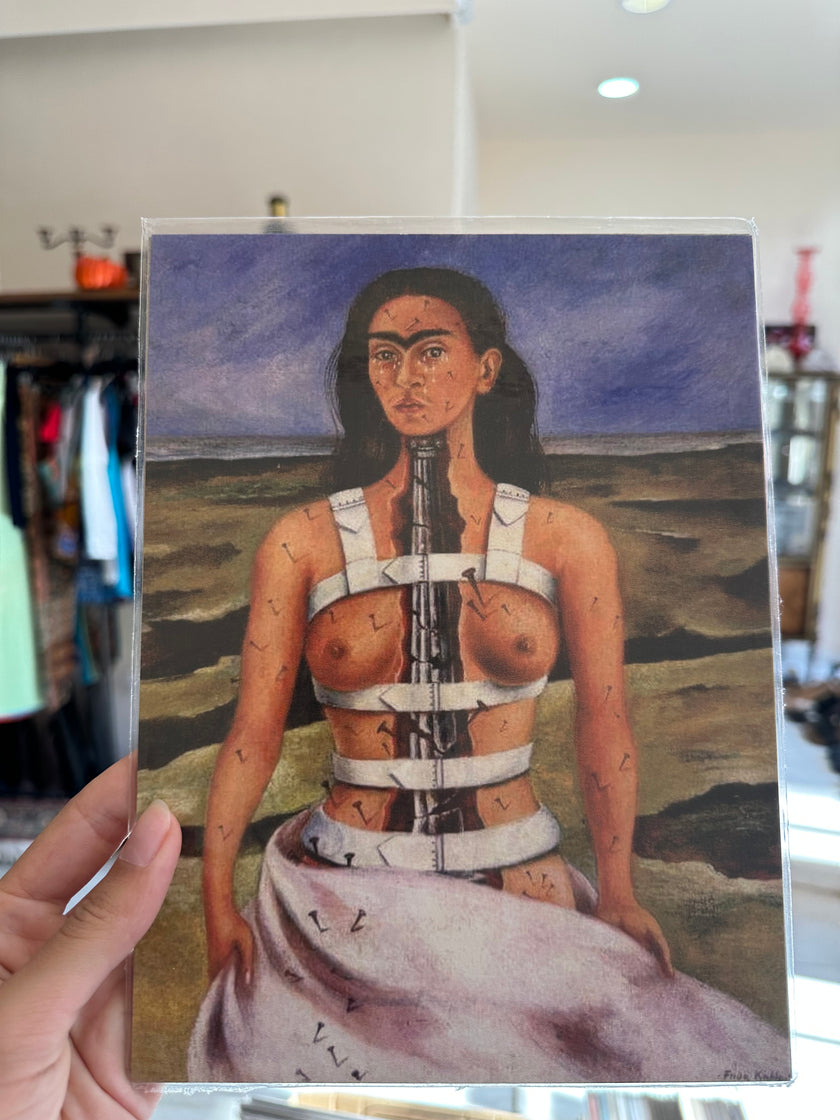 Frida Kahlo art poster