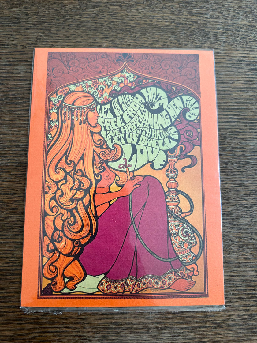 Psychedelic music poster