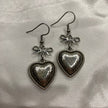 Super cute heart earrings