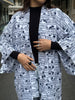 Vintage cotton yukata robe / Kimono