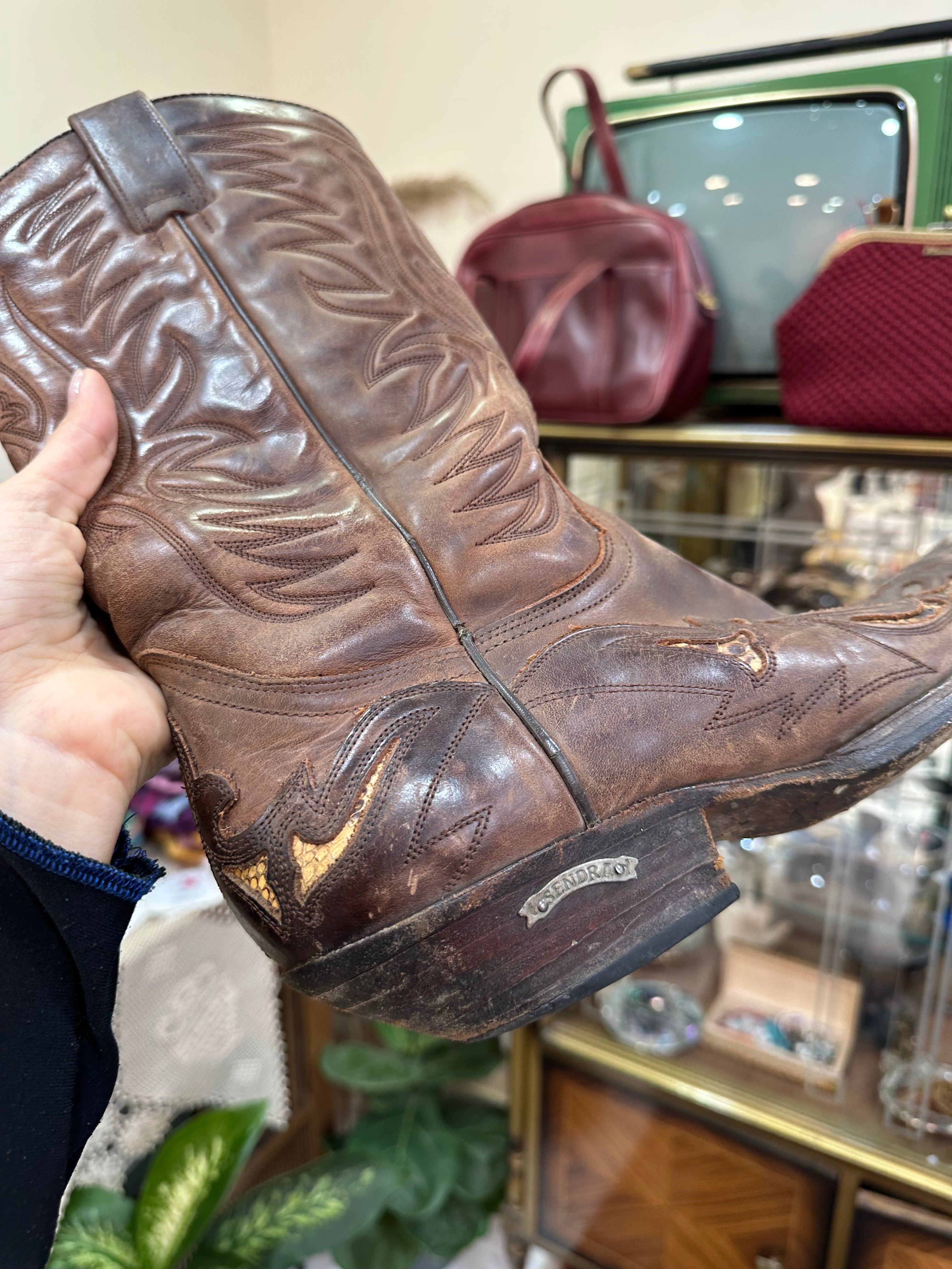 Vintage cowboy boots