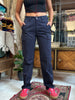 Deadstock Lee cargo slacks in dark blue