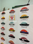 A history of Muscle cars in movies poster