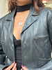 Vintage Typify genuine leather jacket