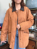 Vintage oversized genuine suede jacket