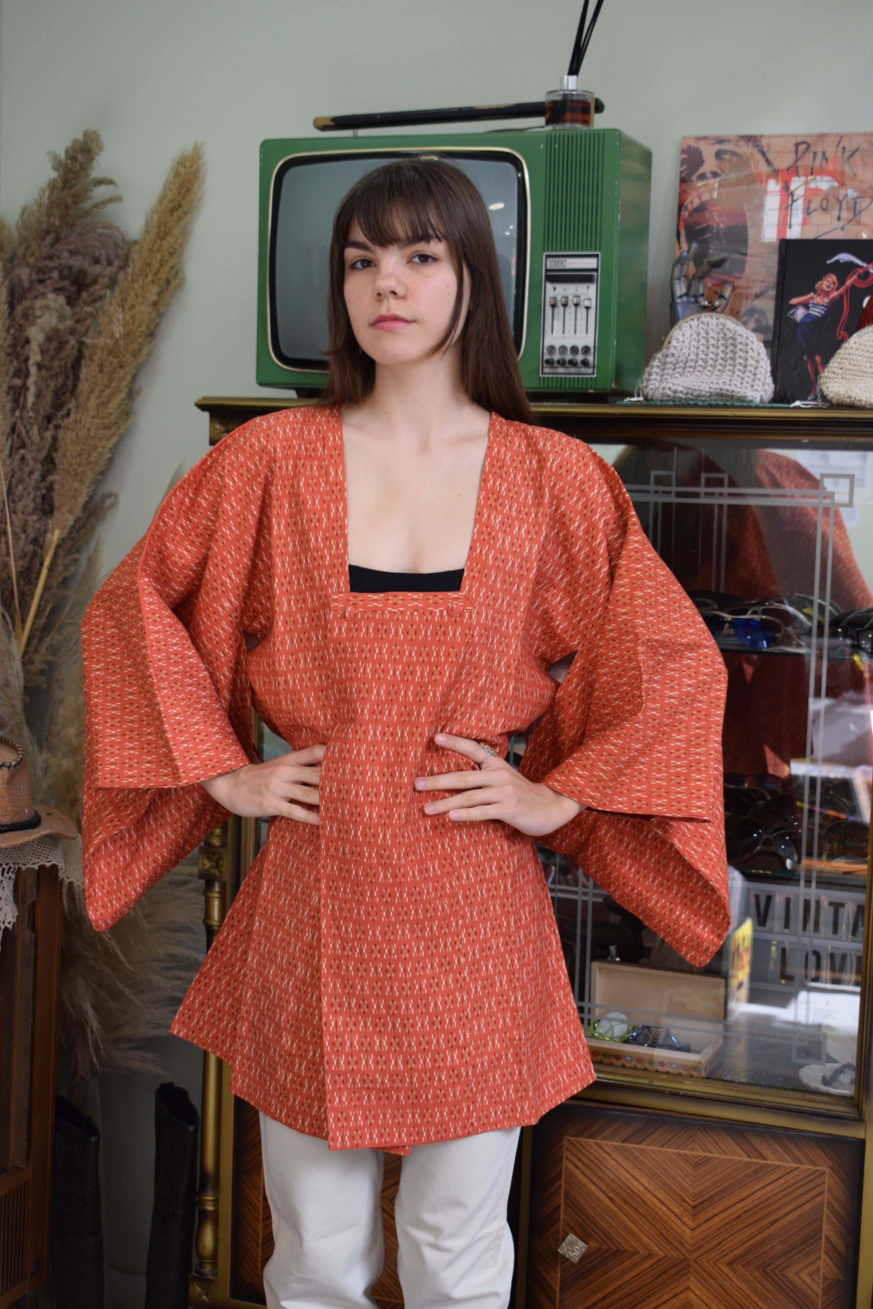 Vintage yukata robe / kimono