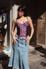Super hot animal print corset