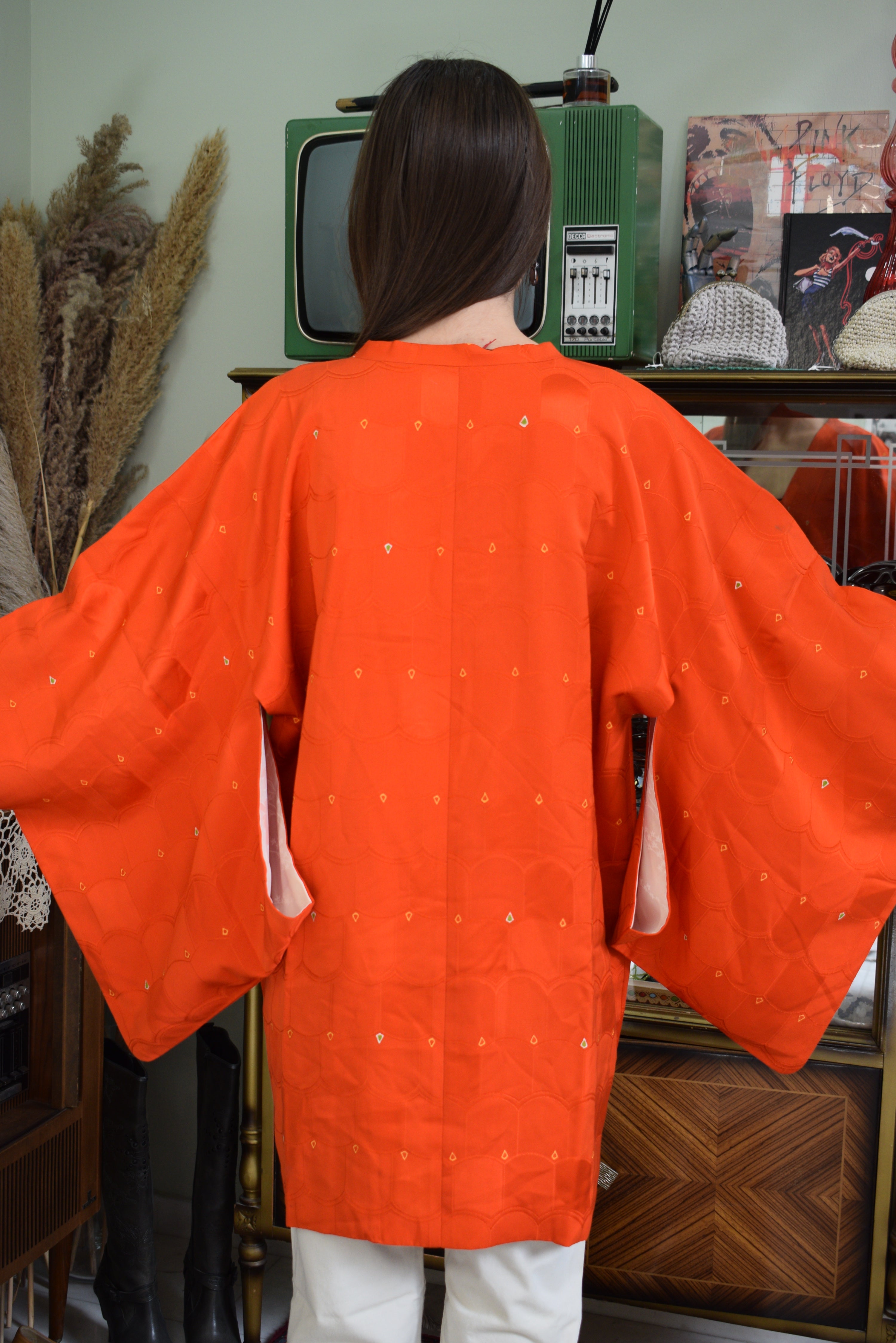 Vintage yukata robe / kimono