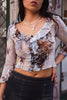 Pimkie super hot mesh top with raffles