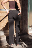 Clockhouse pin stripe bell bottom pants