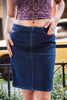 Diesel low waisted denim skirt