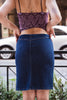 Diesel low waisted denim skirt