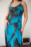 Gorgeous viscose Italian vintage dress