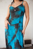 Gorgeous viscose Italian vintage dress
