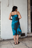 Gorgeous viscose Italian vintage dress