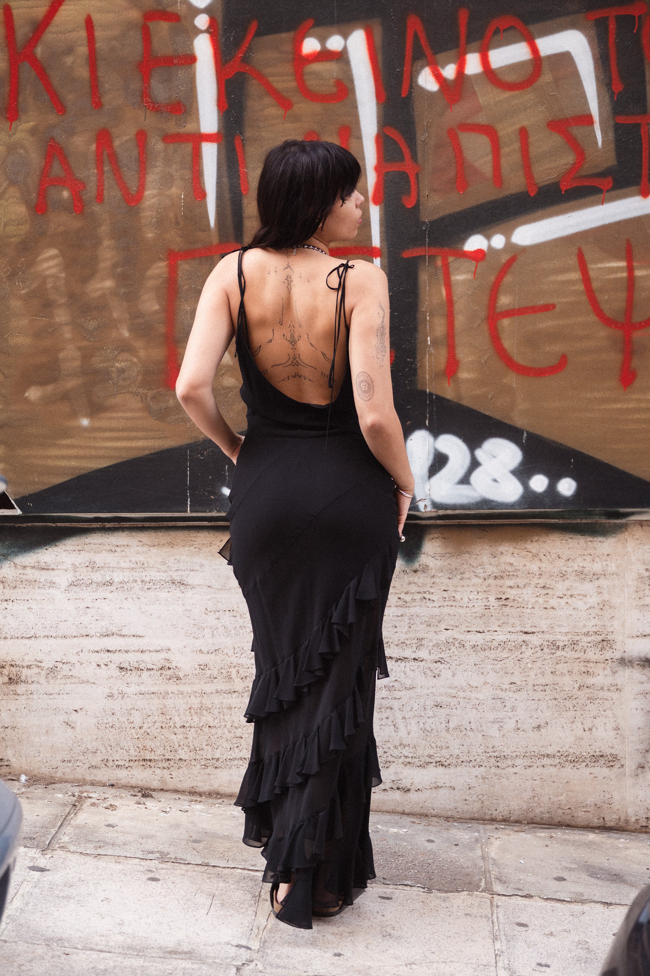 Stunning Deadstock Cinema haute couture dress