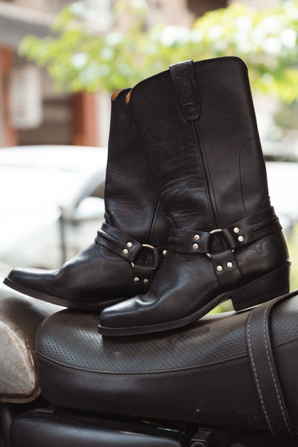 Sidros leather ringer boots