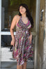 Beautiful backless floral dress (M/L)