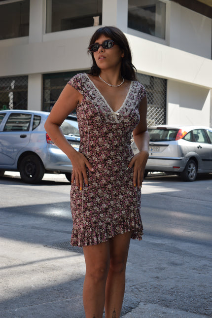 LIU JO super hot floral Y2K dress (S/L)