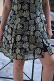 Pierre Cardin Paris patterned dress (M/L)