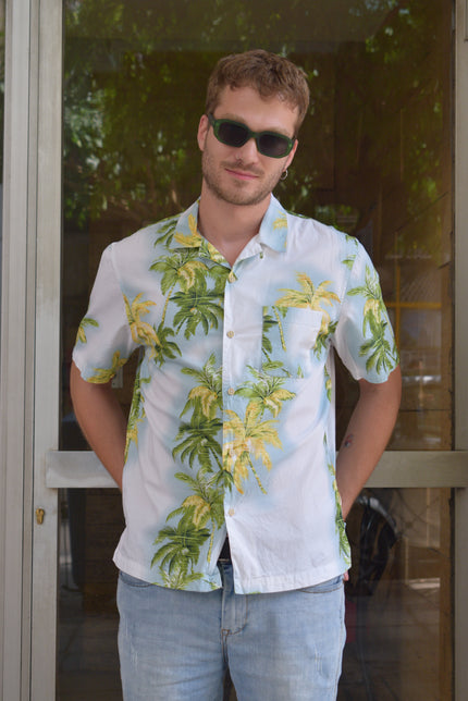 Men's Funky patterned shirt (M)