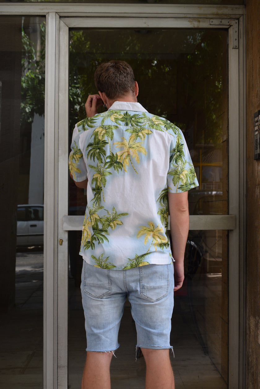 Men's Funky patterned shirt (M)