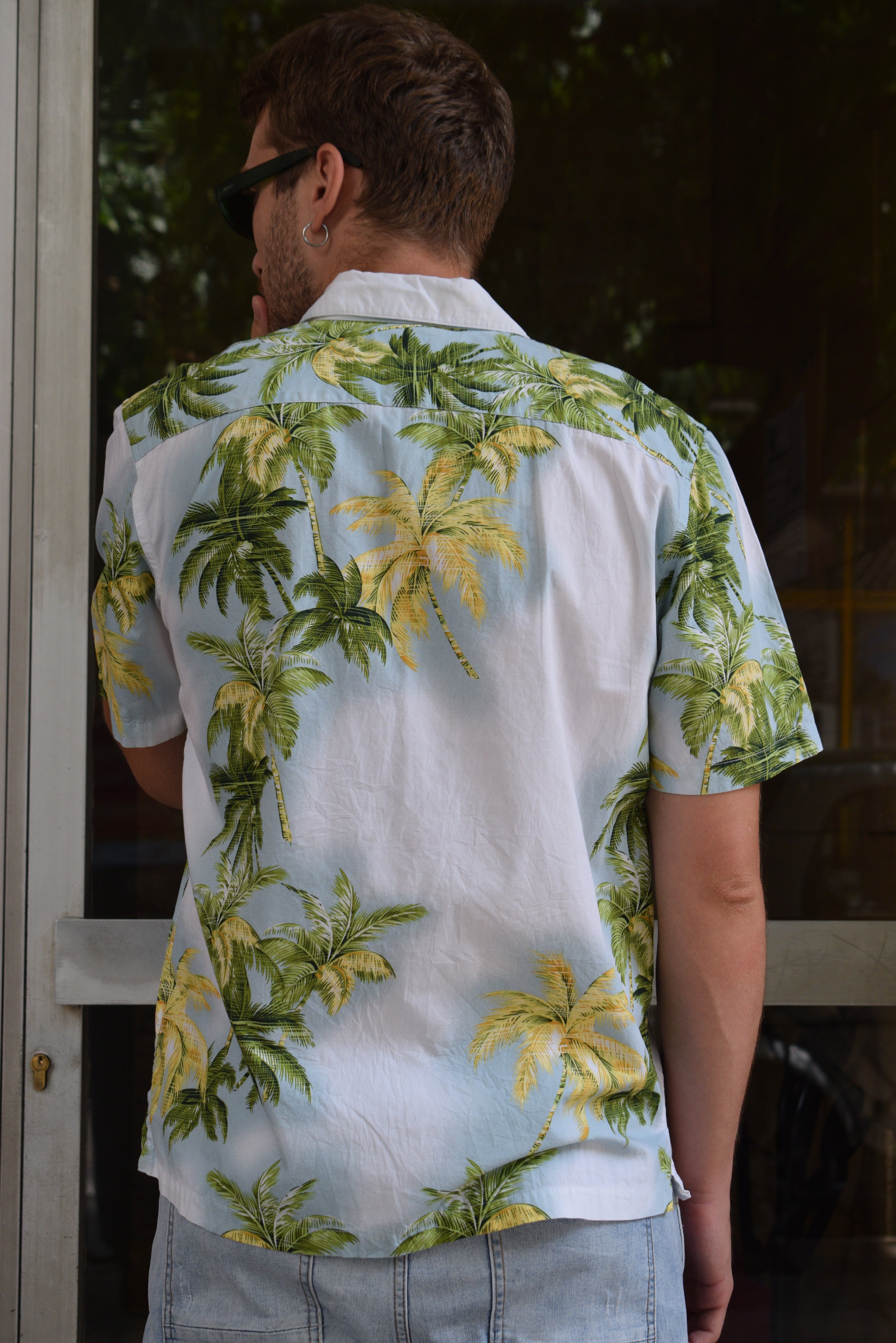 Men's Funky patterned shirt (M)