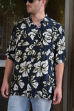 Vintage funky patterned shirt (XXL)