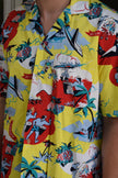 Vintage super funky patterned shirt (XL)