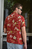 HANGTEN funky patterned shirt (M)