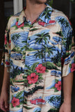 Vintage Funky patterned shirt (2-3XL)