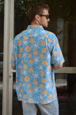 Vintage Funky patterned shirt (2XL)