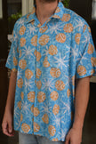 Vintage Funky patterned shirt (2XL)